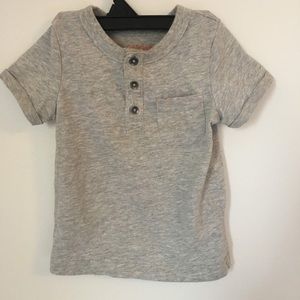 Cat & Jack Short Sleeve Pocket Henley